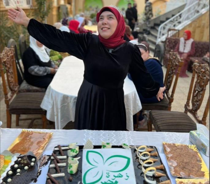 زهرة مصر خلال حفل افتتاح الموقع الإلكتروني