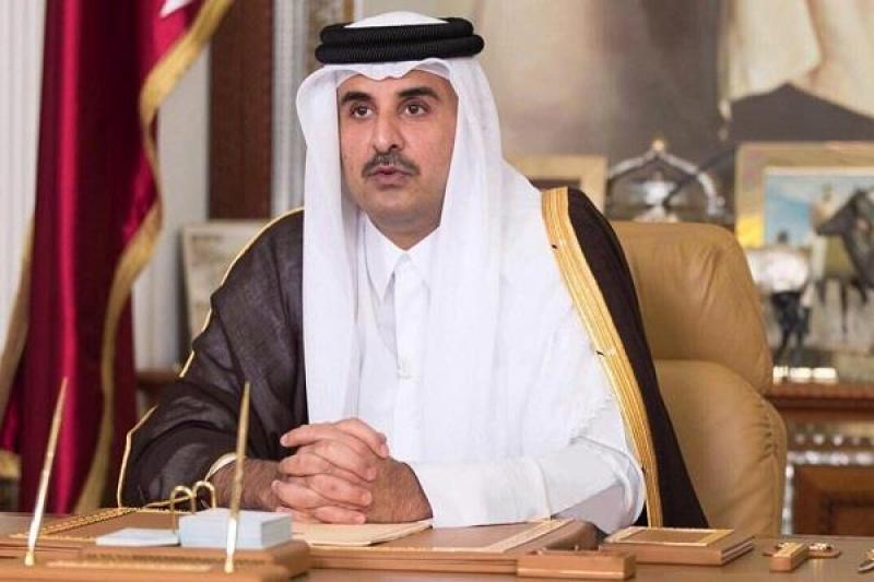 أمير قطر يؤكد على ضرورة الوقف الفوري لإطلاق النار وإدخال المساعدات في غزة