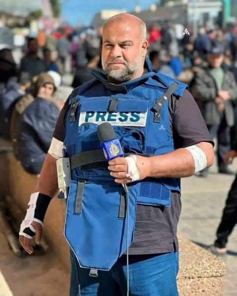 وصول الصحفي الفلسطيني وائل الدحدوح إلى مصر لتلقي العلاج