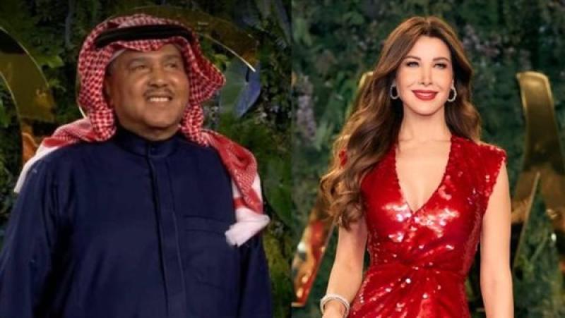 نانسي عجرم ومحمد عبده