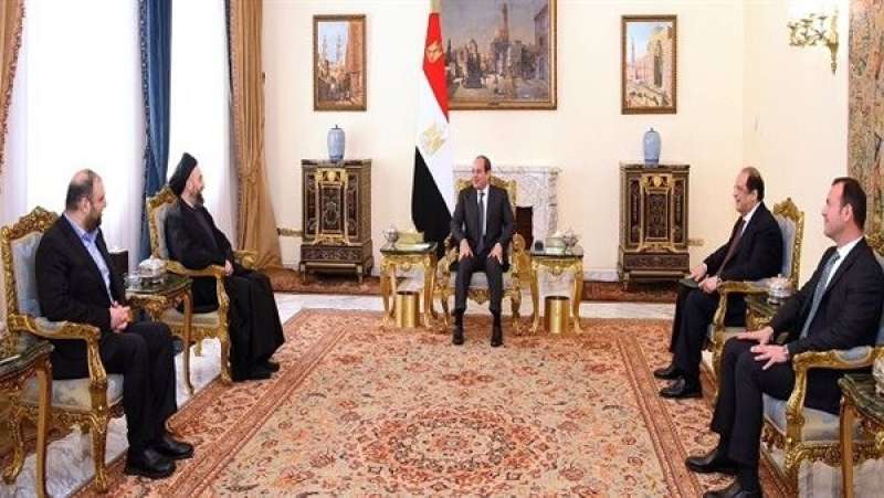السيسي ورئيس تيار الحكمة الوطني العراقي يبحثان الجهود المصرية المكثفة لوقف إطلاق النار بغزة