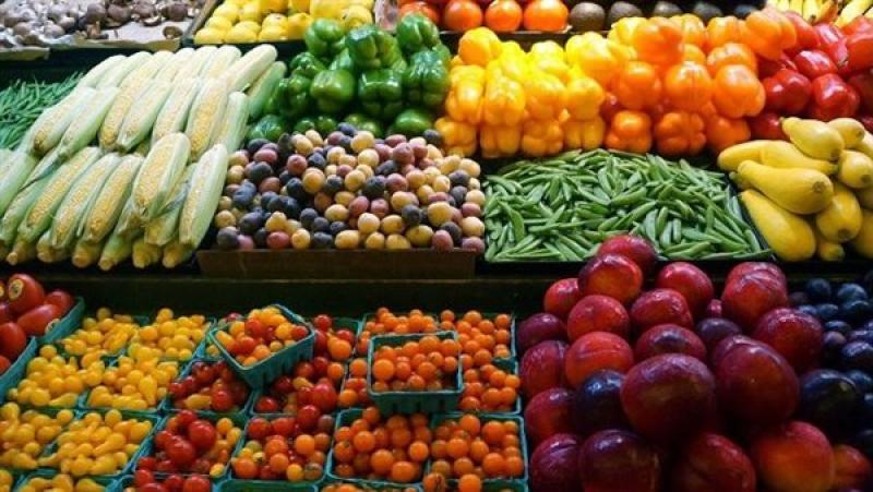 أسعار الخضار والفاكهة في سوق العبور للجملة صباح اليوم