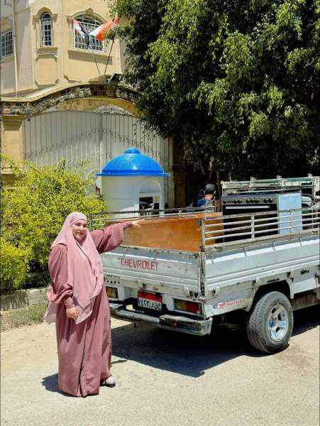 التفكير الإيجابي والعطاء: عمل المعرض في ”دار زهرة مصر ” بمدينة بدر