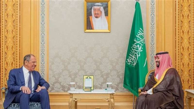 محمد بن سلمان يلتقي وزير الخارجية الروسي في الرياض