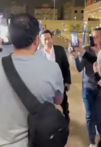 سمر نديم تحضر العرض الخاص لفيلم ”استنساخ حقيقي” وتُشيد برسالته الهادفة