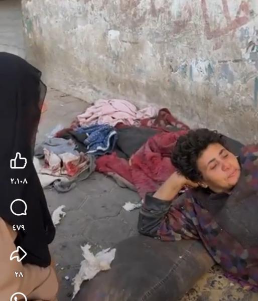 سمر نديم تنقذ سيدة مشردة من العجوزة وتمنحها فرصة لحياة كريمة