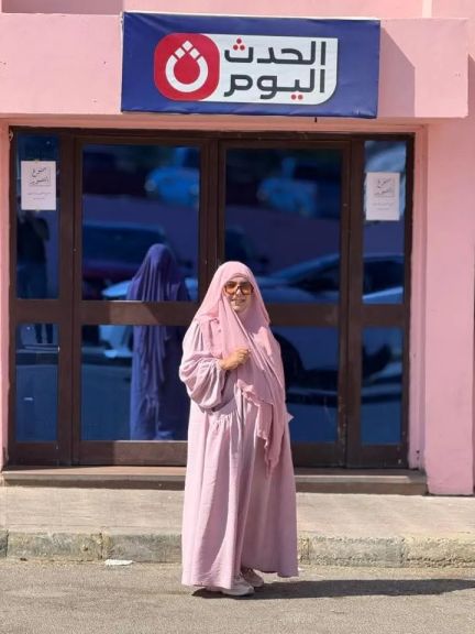 سمر نديم ضيفة ”مع المجتمع” على قناة الحدث اليوم للحديث عن أعمالها الخيرية