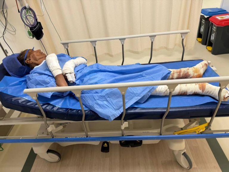ساعات من الوجع والأمل .. سمر نديم تنقذ مشردة في حالة حرجة  من شوارع حلوان