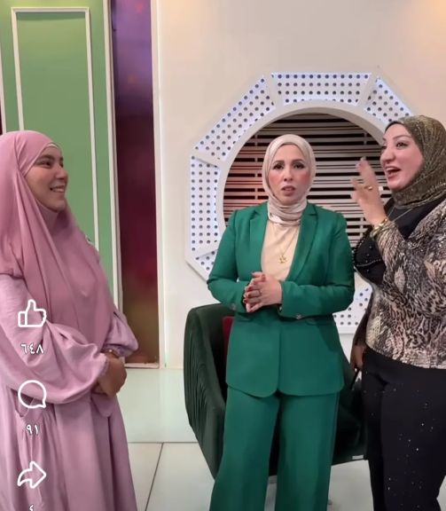 سمر نديم ضيفة في برنامج ”أهل مصر” على قناة هي