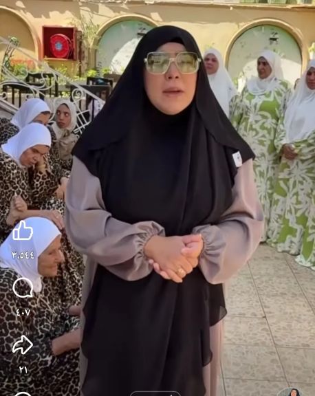 سمر نديم تُضفي أجواءً من البهجة والفكاهة في نزهة مع سيدات القصر
