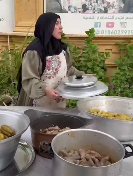 سمر نديم: ”المحشي النهارده ماكانش أكلة.. كان حضن ورسالة وحب لسيدات القصر”