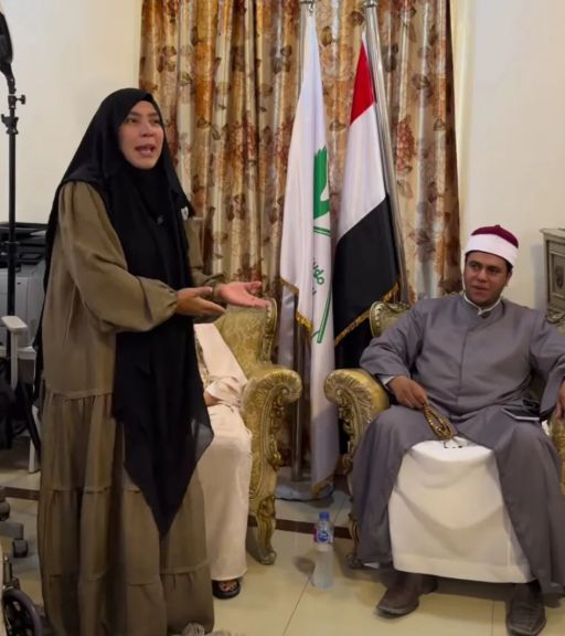 يوم روحاني وعطاء بدار زهرة مصر.. سمر نديم تستقبل الشيخ الأنوري وتشكر أهل الخير