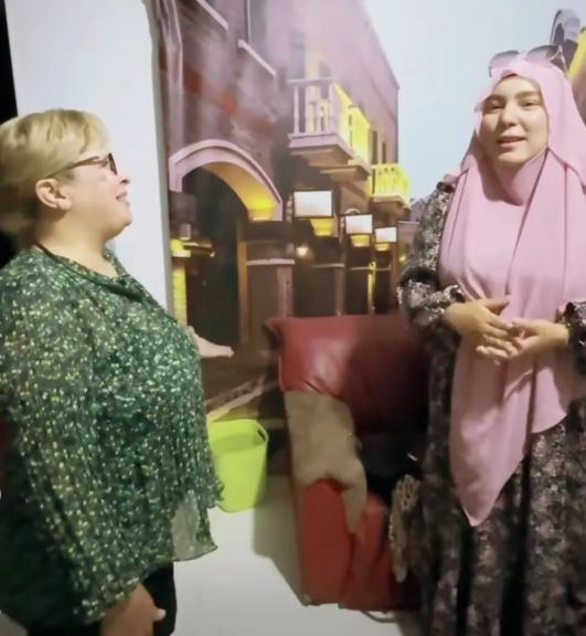 تقدير من القلب.. سمر نديم تشكر عبير علي على الاستقبال والمودة