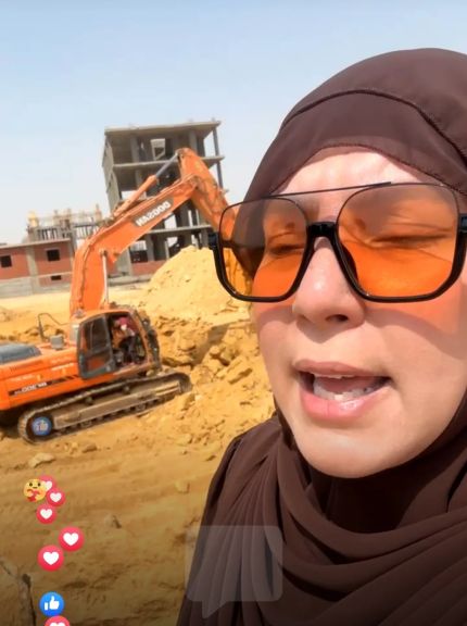 شاهد بالفيديو... سمر نديم تبدأ حفر مسجد ومجمع خدمي “زهرة مصر” على مساحة 7000 متر بمدينة بدر