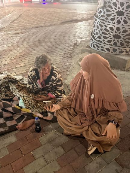 سمر نديم تشكر الداخلية على سرعة إنقاذ حالة إنسانية بشوارع القاهرة